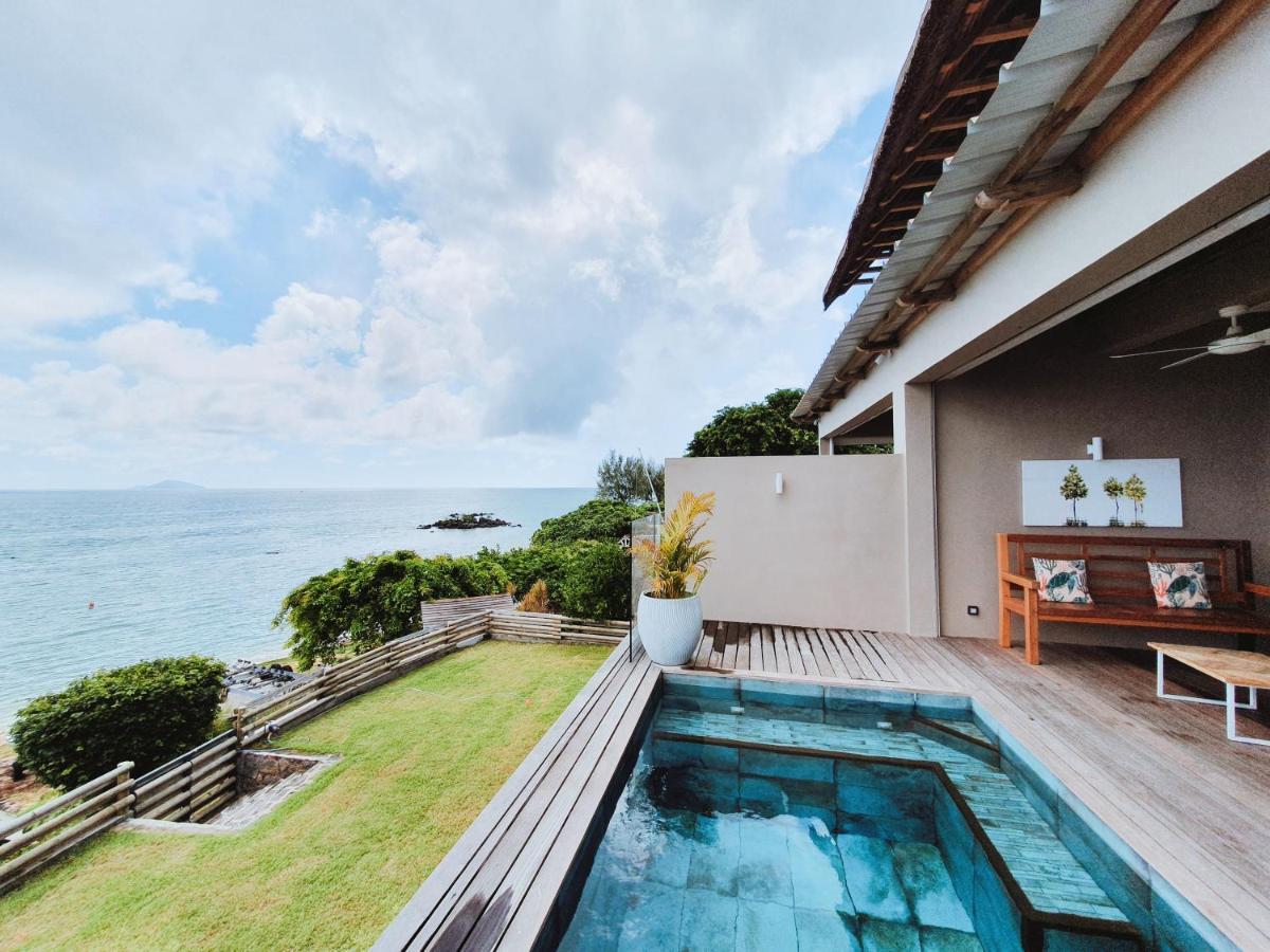 Luxury Beachfront Villa With Private Pool - Jolly'S Rock Calodyne Exterior foto